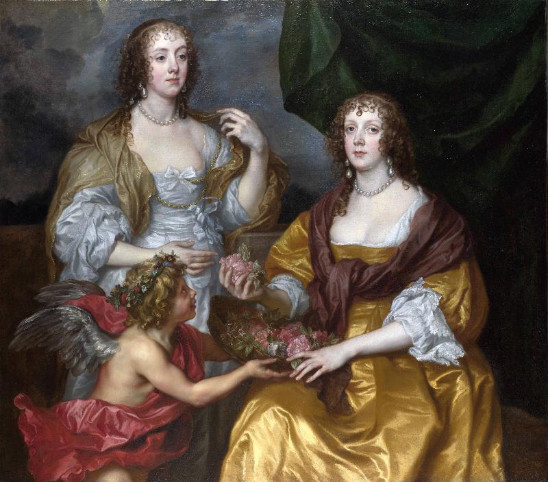 Anthony Van Dyck Lady Elizabeth Thimbelby and her Sister